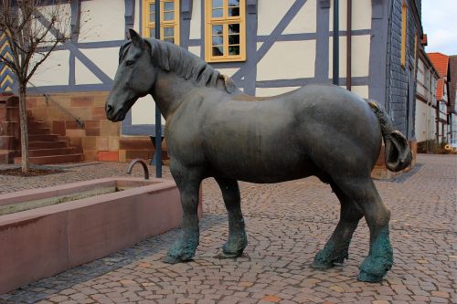 horse figure artwork