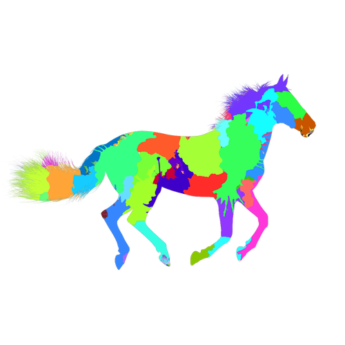 horse  animal  painted