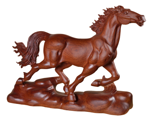 horse wood carving gifts