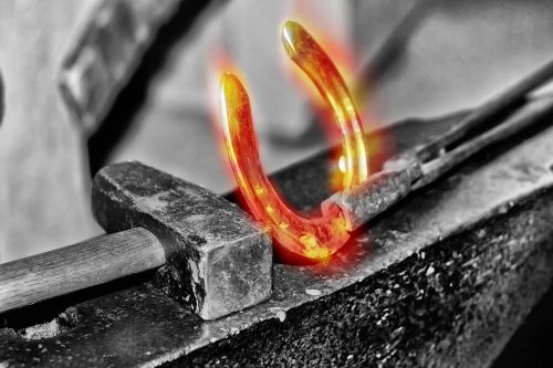 horseshoe glow blacksmith