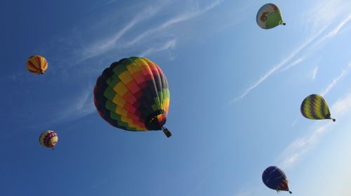 hot air balloon balloon ascent