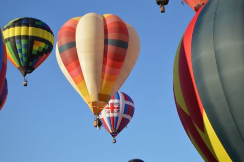 hot air balloon ballooning colorful