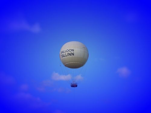 hot air balloon ball tallinn