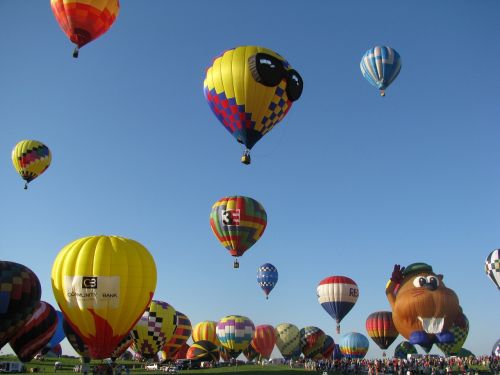 hot air balloon sky hot air balloons