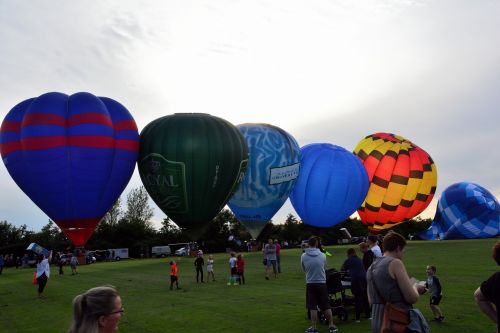 hot air balloon sky fly