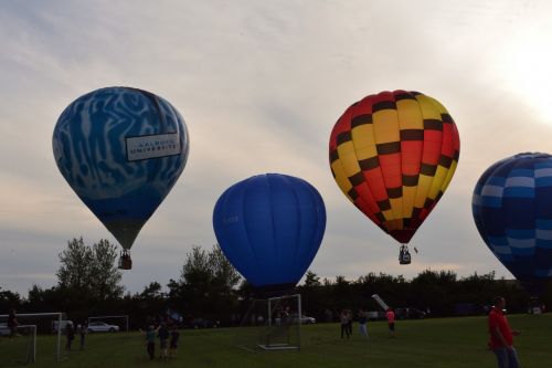 hot air balloon sky fly