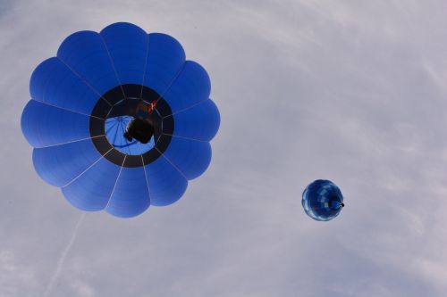 hot air balloon sky fly