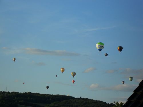 hot air balloon balloon sky