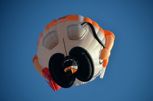 hot air balloon  fly  flight
