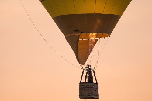 hot air balloon  montgolfiade  mass start