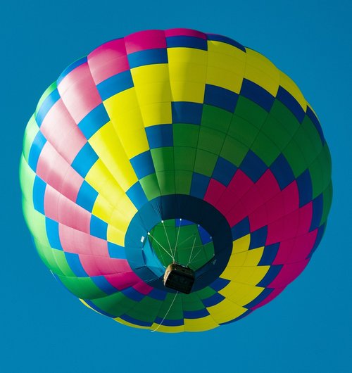 hot air balloon  balloon  sky