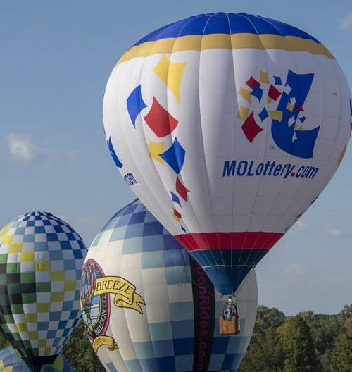 hot air balloon  balloon  sky