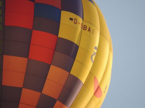 hot air balloon balloon color