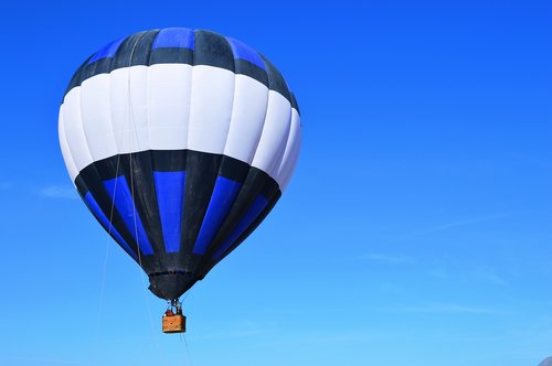 hot air balloon  flight  sky
