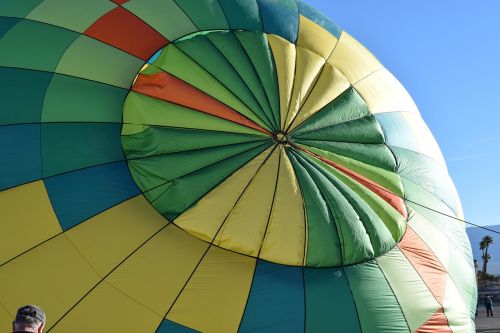 hot air balloon balloon launch colorful