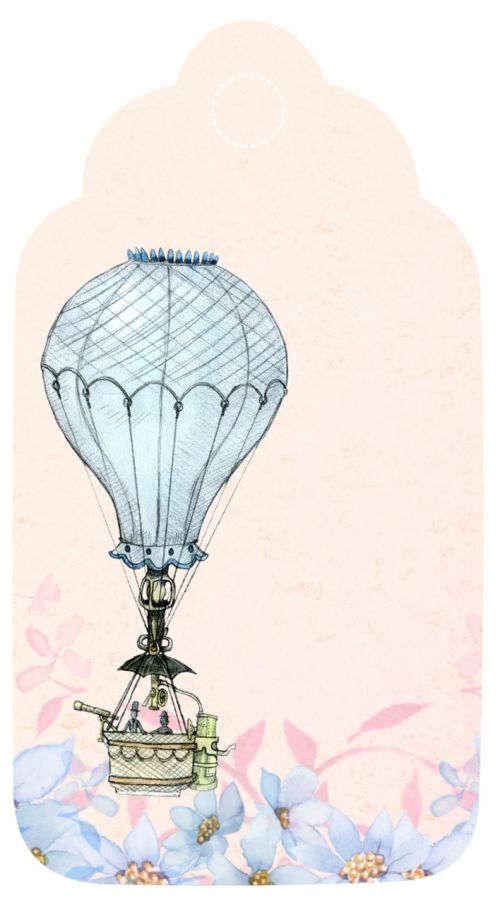 hot air balloon tag romantic