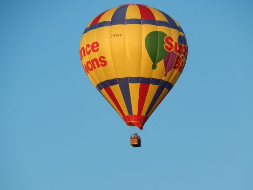 hot air balloon ride hot air