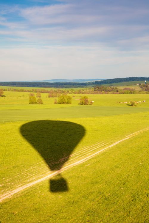 Hot Air Balloon Shadow