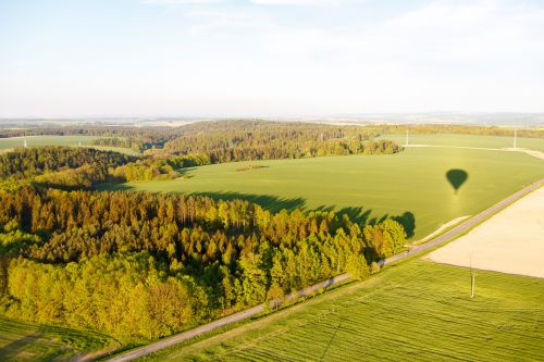 Hot Air Balloon Shadow