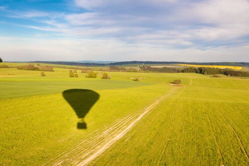 Hot Air Balloon Shadow