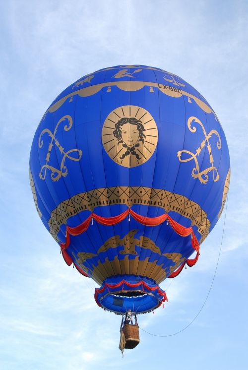 hot-air ballooning ball sky