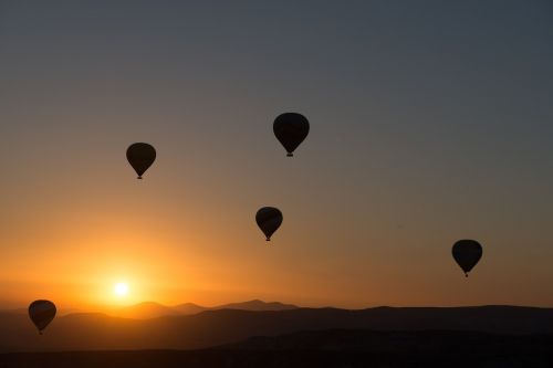 hot-air ballooning balloon cappadocia
