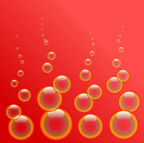 Hot Bubbles Background