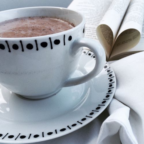 hot chocolate organic coffee break