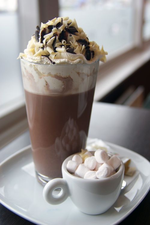 hot chocolate drink hot