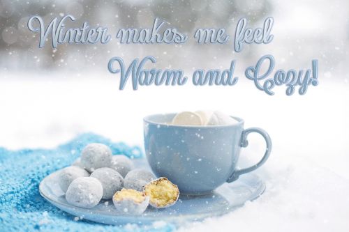 hot chocolate cozy winter