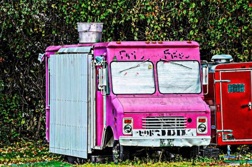 Hot Pink Food Truck