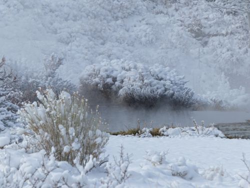 Hot Springs In Snow