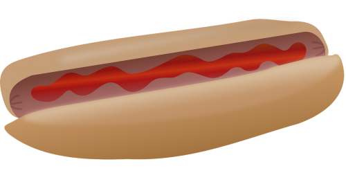 hotdog food ketchup
