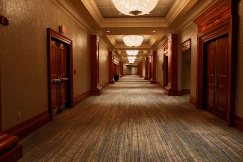 hotel corridor conference