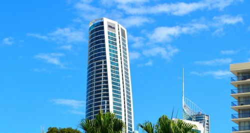 hotel apartments skyscraper