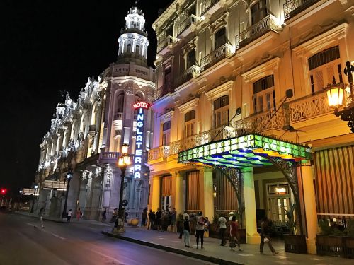 hotel england street night