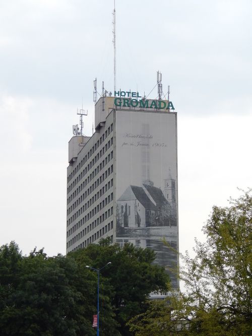 hotel gromada in saw poland