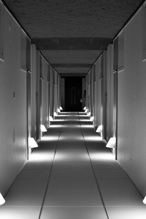 hotel hall passage hallway