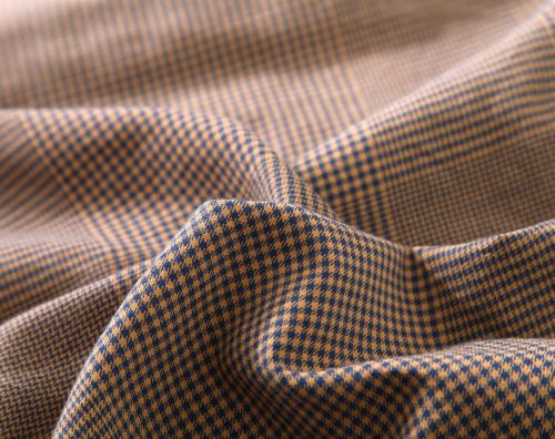 houndstooth fabric brown