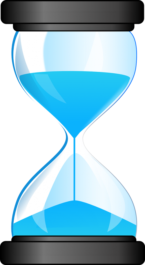 hourglass clock timer