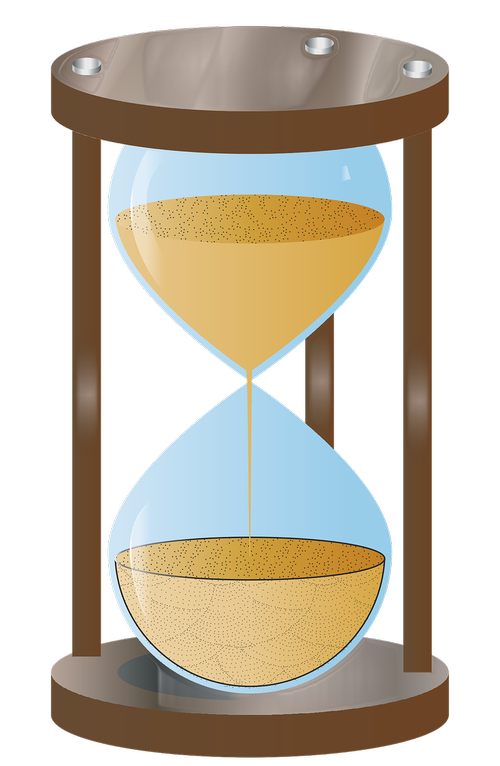 hourglass  time  sand