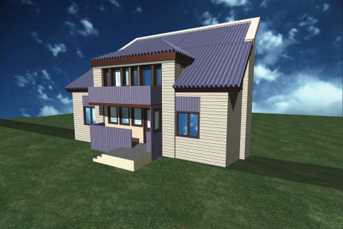 house cottage 3d-model