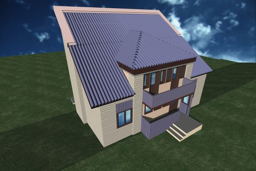 house cottage 3d-model