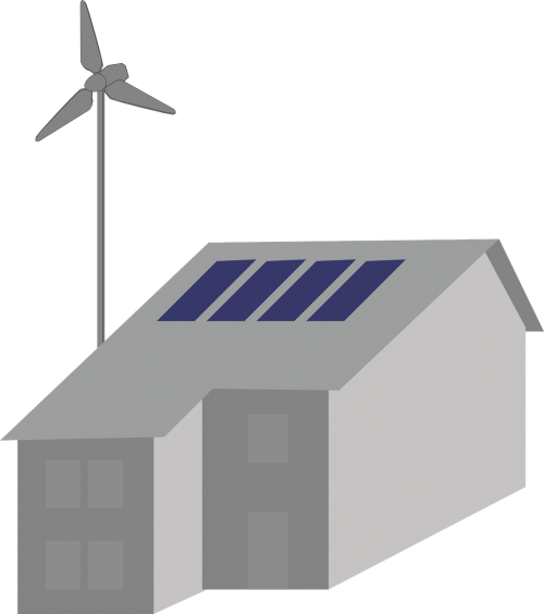 house off grid solar panels