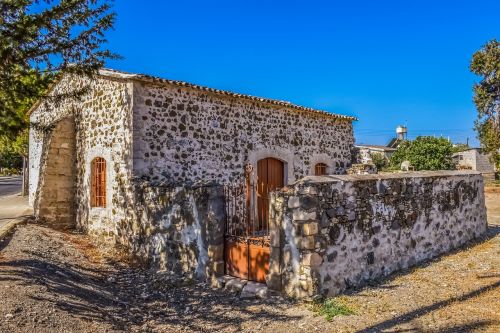 house stone built architecture