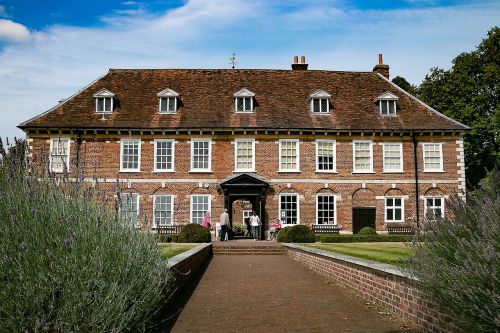 house architecture lawn