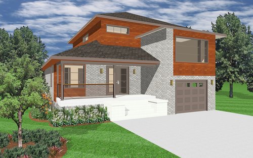 house  3d render  exterior