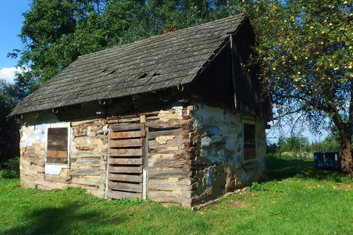 house  abandoned  cottage