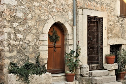 house  medieval house  door