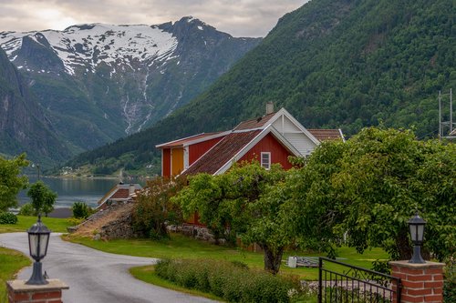 house  scenic  landscape